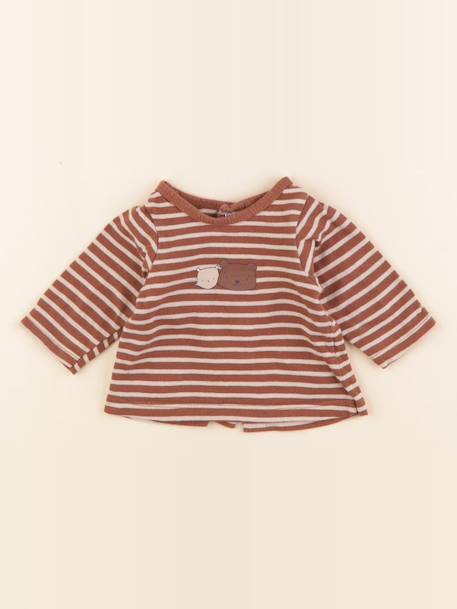 Tee-shirt - 1 mois Marron 1 - vertbaudet enfant 