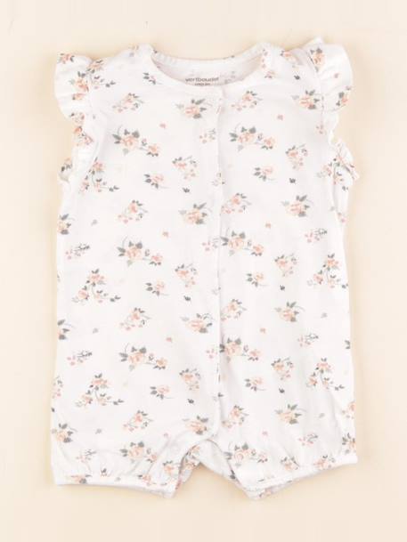 Pyjama coton - 9 mois Blanc 1 - vertbaudet enfant 