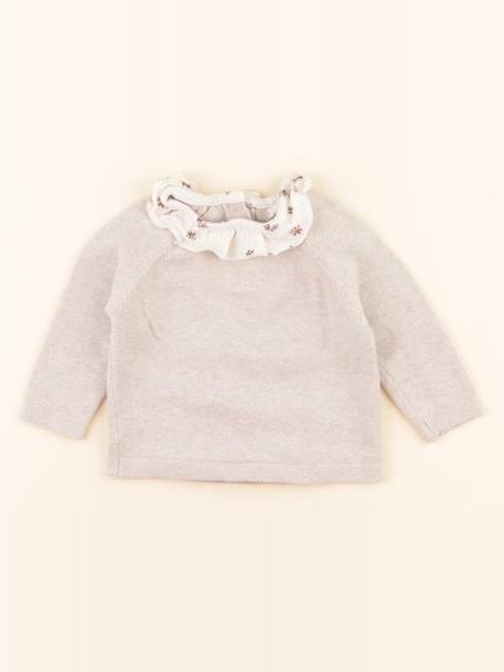 Pull - 6 mois Beige 1 - vertbaudet enfant 