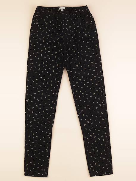 Jegging - 12 ans Noir, or 1 - vertbaudet enfant 