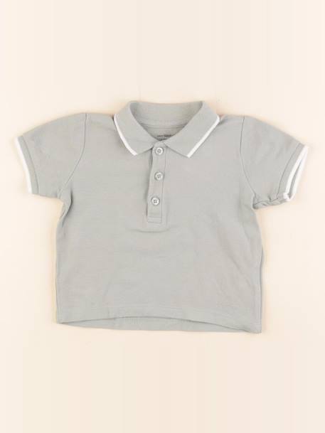 Polo - 12 mois Vert 1 - vertbaudet enfant 