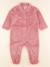 Pyjama velours - 12 mois Rose 1 - vertbaudet enfant 