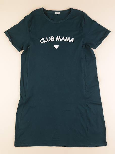 Chemise de nuit grossesseallaitement - 38 à 40 Vert 1 - vertbaudet enfant 