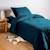 Housse de couette 1 personne pur coton bio Blanc+Bleu nuit+Ecru+Eucalyptus+Gris clair+Gris tourterelle+Rose nude+Terracotta 7 - vertbaudet enfant 