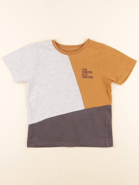 Tee-shirt - 6 ans Beige, marron 1 - vertbaudet enfant 
