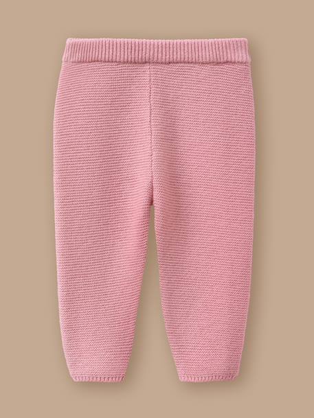 Legging bébé en coton biologique Rose fonce 1 - vertbaudet enfant 