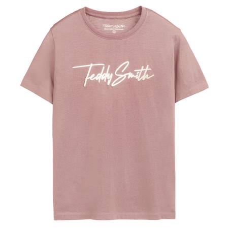 T-shirt garçon manches courtes evan Beige+Marine+Rose 8 - vertbaudet enfant 