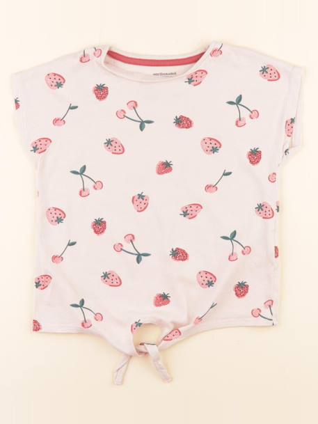 Tee-shirt - 5 ans Rose 1 - vertbaudet enfant 