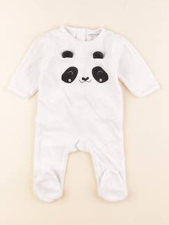 Seconde main-Fille-Pyjama velours - 3 mois