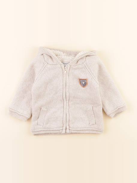 Gilet - 12 mois Beige 1 - vertbaudet enfant 