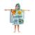 Cape de bain imprimée 100% coton, pokemon green Vert 4 - vertbaudet enfant 