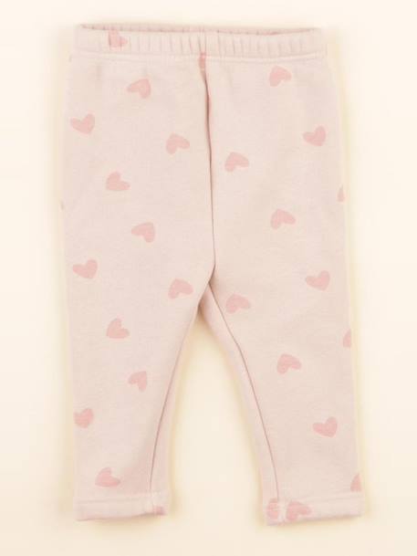 Legging doublé - 6 mois Rose 1 - vertbaudet enfant 