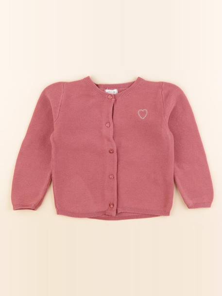 Gilet - 18 mois Rose 1 - vertbaudet enfant 