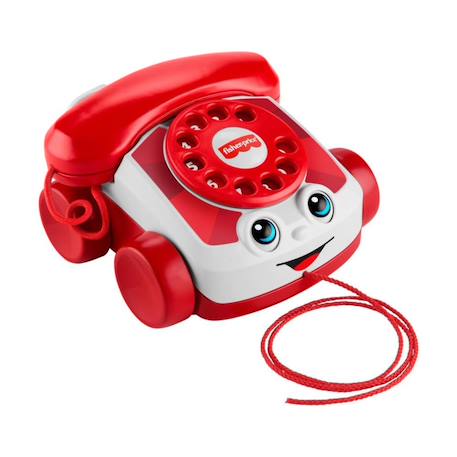 Téléphone animé rouge pour bébé Rouge 1 - vertbaudet enfant 