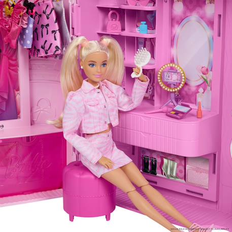 Barbie - armoire deluxe style Rose 3 - vertbaudet enfant 