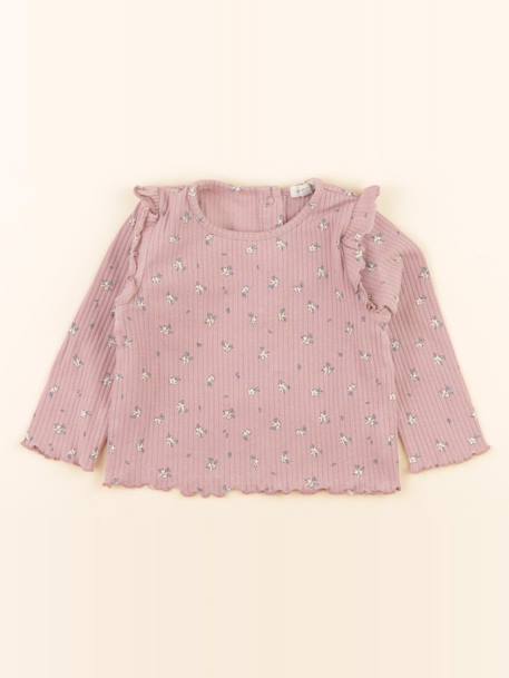 Tee-shirt - 12 mois Violet 1 - vertbaudet enfant 