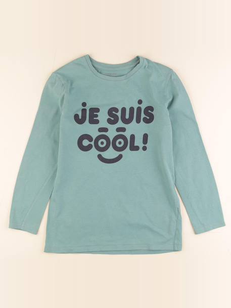 Tee-shirt - 10 ans Vert 1 - vertbaudet enfant 