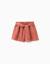 Short en maille interlock avec ceinture intégrée Marrón 1 - vertbaudet enfant 