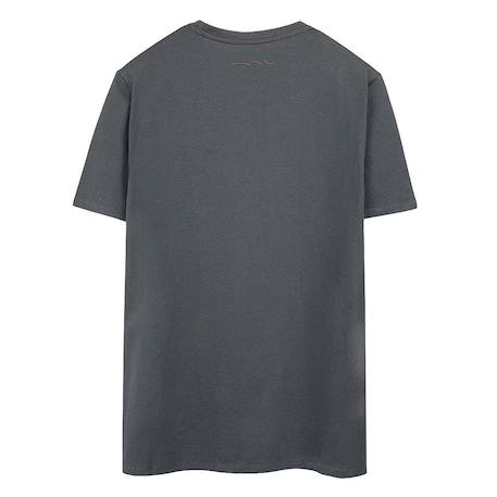 T-shirt garçon à manches courtes Gris+Noir 3 - vertbaudet enfant 