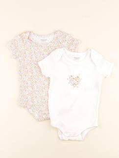 Seconde main-Fille-Lot de 2 bodies en coton - 36 mois