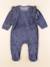 Pyjama velours - 12 mois Bleu 1 - vertbaudet enfant 