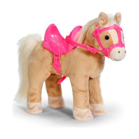 Cheval de peluche avec sons et fonction de marche Marron 1 - vertbaudet enfant 