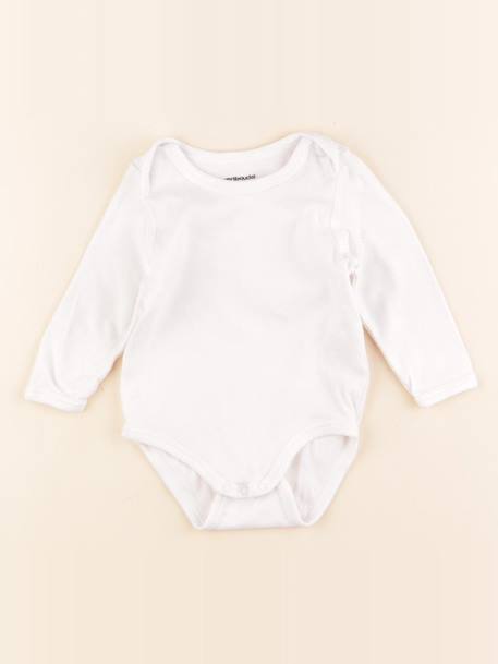 Body - 6 mois Blanc 1 - vertbaudet enfant 