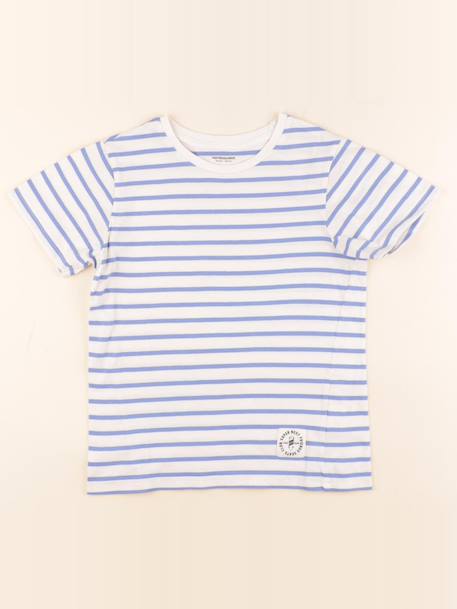 Tee-shirt - 10 ans Bleu 1 - vertbaudet enfant 