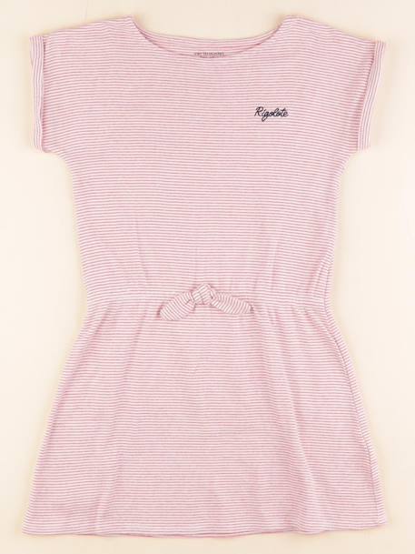 Robe - 8 ans Blanc, rouge 1 - vertbaudet enfant 