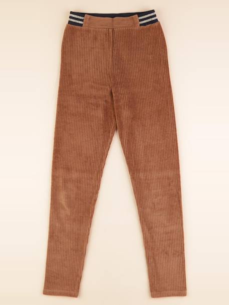 Legging - 10 ans Marron, or 1 - vertbaudet enfant 