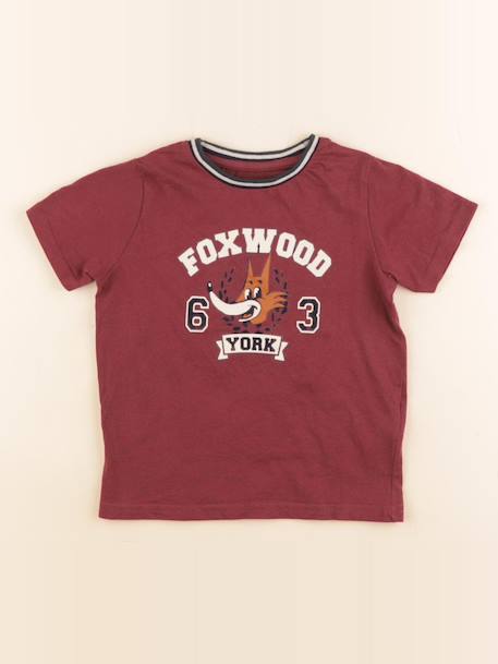 Tee-shirt - 4 ans Rouge 1 - vertbaudet enfant 