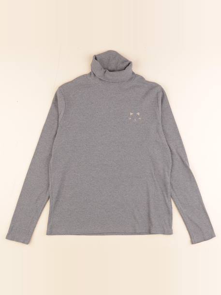 Sous-pull - 14 ans Gris 1 - vertbaudet enfant 