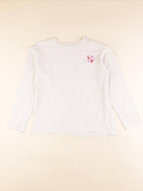 Tee-shirt - 12 ans Beige 1 - vertbaudet enfant 