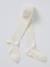 Collants à côtes fille Blanc+Chocolat+Marine+Rose doux+Taupe+Vert anglais 2 - vertbaudet enfant 