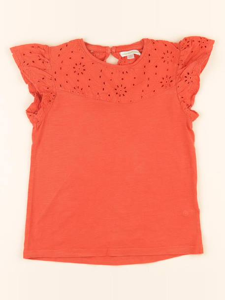 Tee-shirt - 8 ans Rouge 1 - vertbaudet enfant 