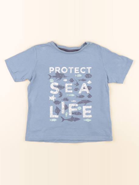 Tee-shirt - 3 ans Bleu 1 - vertbaudet enfant 