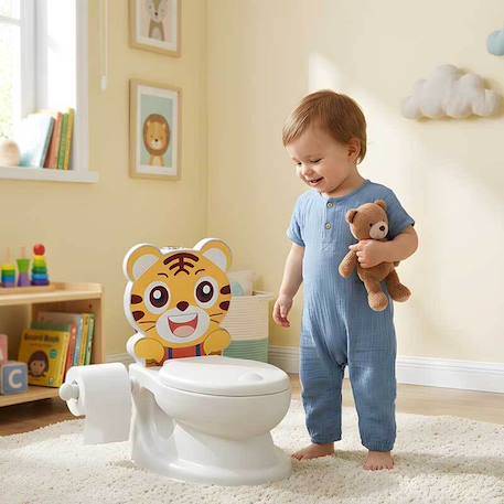Pot d'apprentissage pour enfants - potty tiger Jaune 1 - vertbaudet enfant 