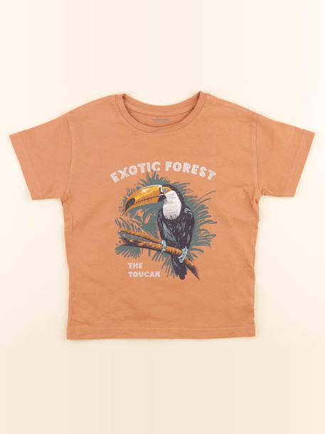 Tee-shirt - 5 ans Orange 1 - vertbaudet enfant 