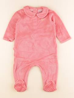 Seconde main-Fille-Pyjama velours - 12 mois