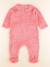 Pyjama velours - 12 mois Rose 1 - vertbaudet enfant 