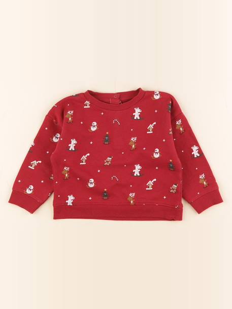 Sweat - 24 mois Rouge 1 - vertbaudet enfant 