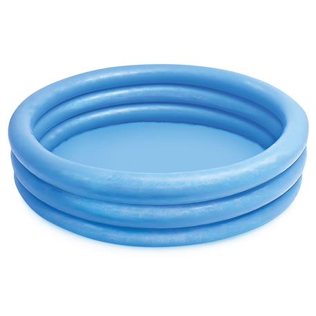 Piscine pataugeoire crystal blue de 1,44 m de diamètre Bleu 1 - vertbaudet enfant 
