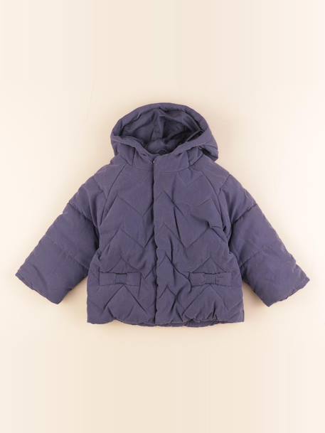 Manteau doublure amovible - 24 mois Bleu 1 - vertbaudet enfant 