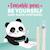 Stylo à encre gel effaçable panda hug me - erasable pen Noir 4 - vertbaudet enfant 