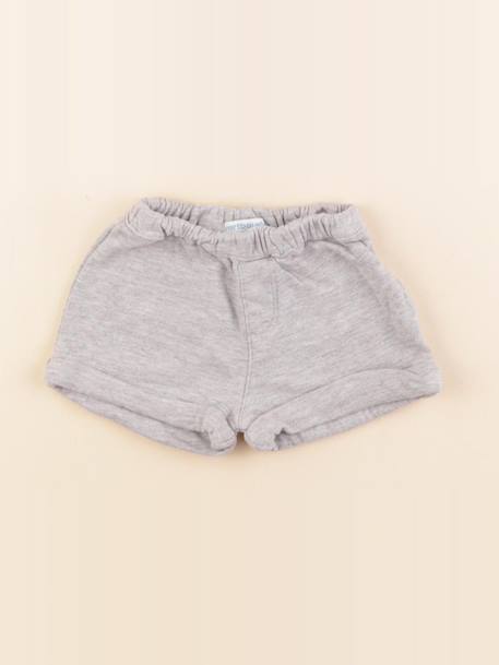 Short - 1 mois Gris 1 - vertbaudet enfant 