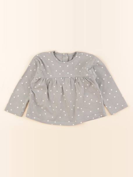 Tee-shirt - 12 mois Vert 1 - vertbaudet enfant 