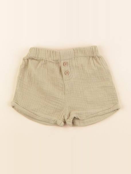 Short - 6 mois Vert 1 - vertbaudet enfant 