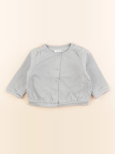 Sweat - 12 mois Vert 1 - vertbaudet enfant 