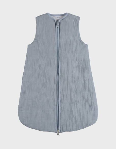 Gigoteuse 1-6m coton bio Bleu 1 - vertbaudet enfant 
