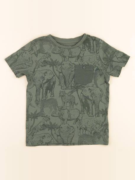 Tee-shirt - 5 ans Vert 1 - vertbaudet enfant 